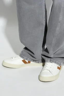 Veja WHITE "CAMPO LEATHER" sports shoes