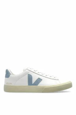 Veja WHITE "Campo Leather" sports shoes