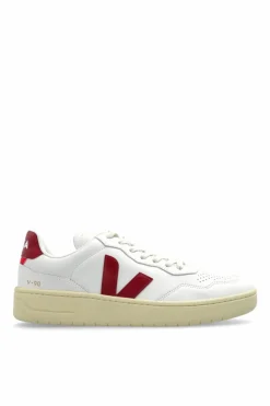 Veja WHITE V-90 O.T. Leather sports shoes