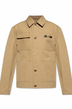 Versace beige Jacket with appliqué