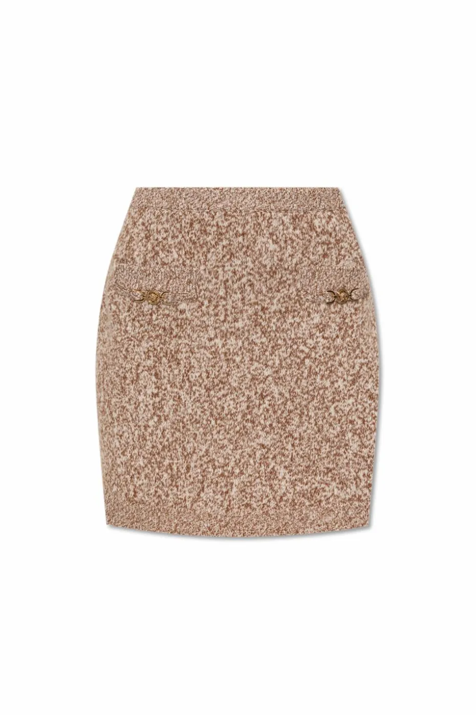 Versace beige Skirt with woolen trim
