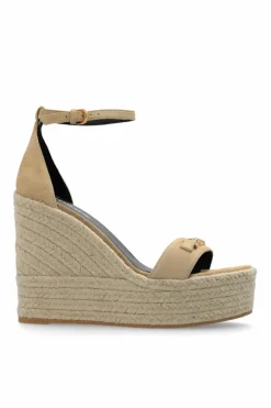 Versace beige Wedge Sandals