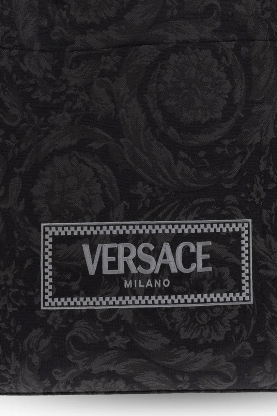 Versace BLACK ‘Athena Large’ shopper bag