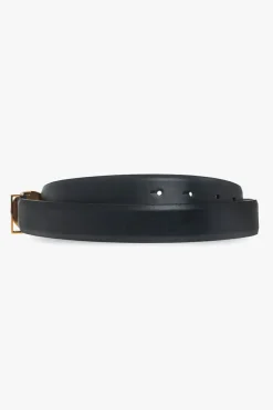 Versace BLACK Belt with decorative buckle