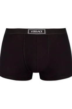 Versace BLACK Cotton boxers