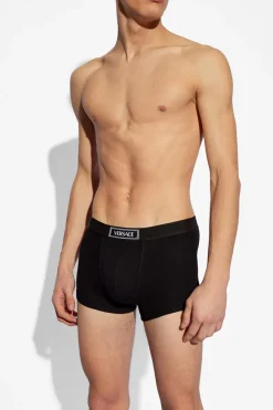 Versace BLACK Cotton boxers