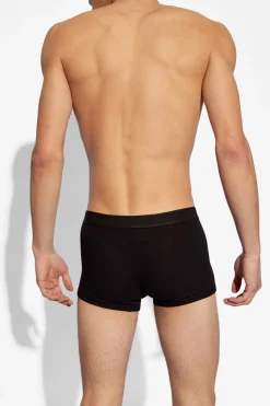 Versace BLACK Cotton boxers
