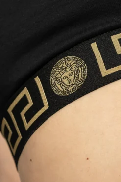 Versace BLACK Cotton Bra