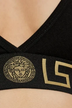 Versace BLACK Cotton bra