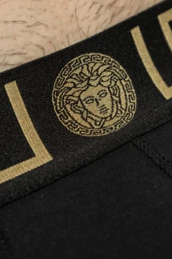 Versace BLACK Cotton briefs