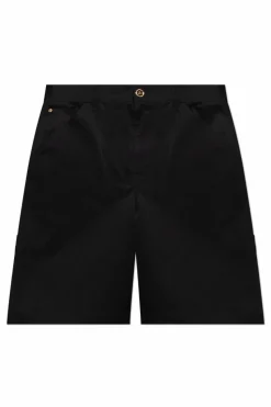 Versace BLACK Cotton shorts