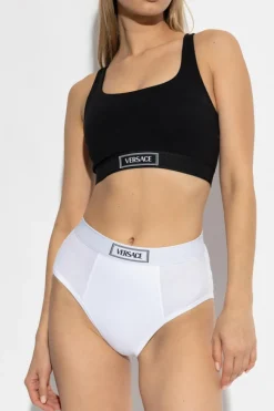 Versace BLACK Crop Top