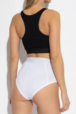 Versace BLACK Crop Top