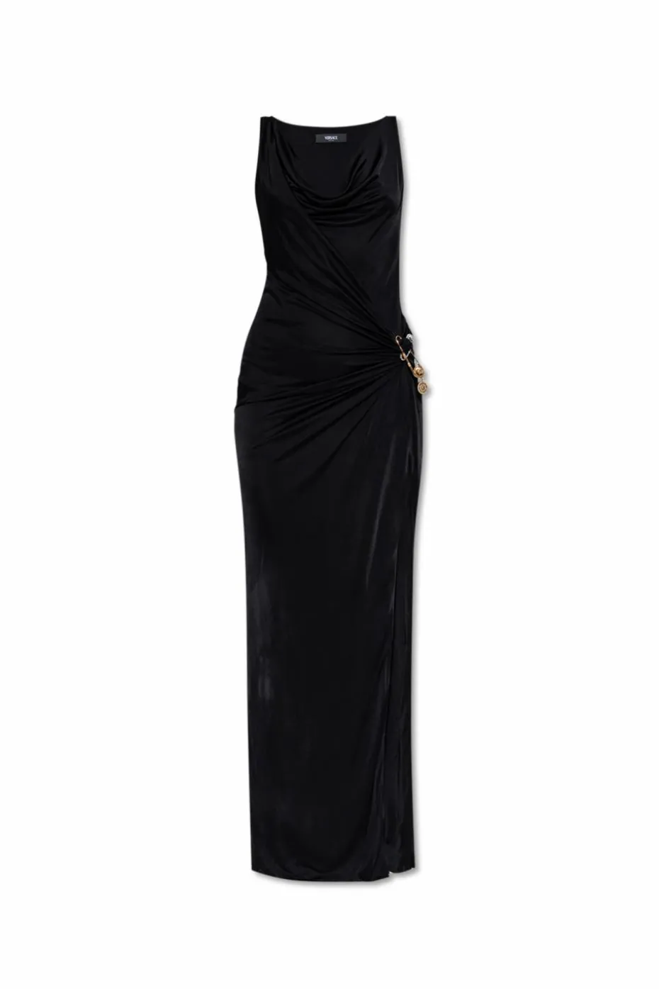 Versace BLACK Dress with logo