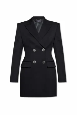Versace BLACK Dress with Back Cut-Out