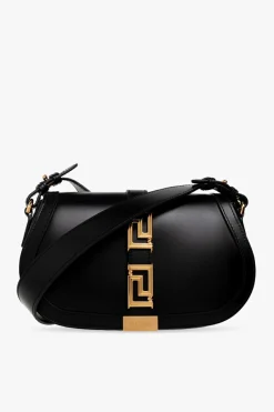 Versace BLACK ‘Greca Goddess’ shoulder bag