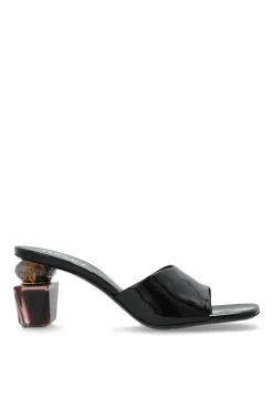 Versace BLACK Heeled mules