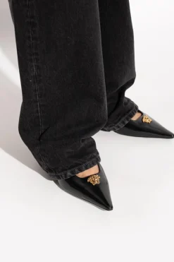 Versace BLACK Heeled shoes `La Medusa`