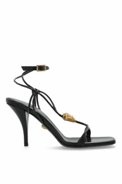 Versace BLACK High-heeled sandals