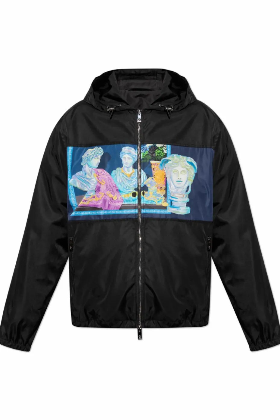 Versace BLACK Hooded jacket