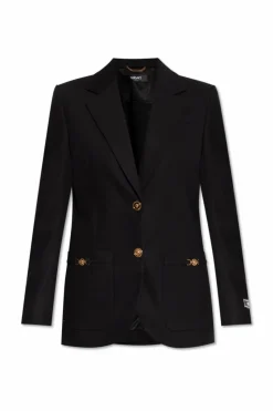 Versace BLACK Jacket made of combined materials