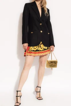 Versace BLACK Jacket made of combined materials