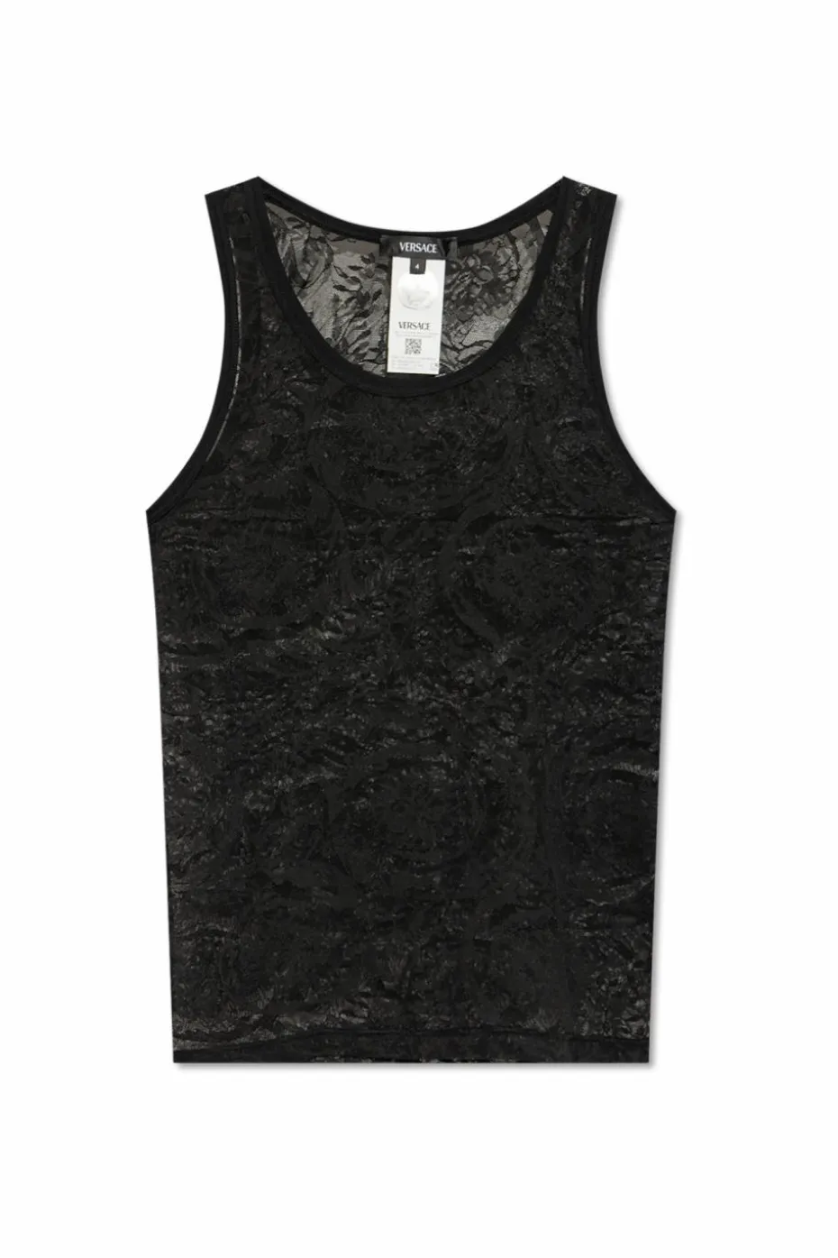 Versace BLACK Lace top