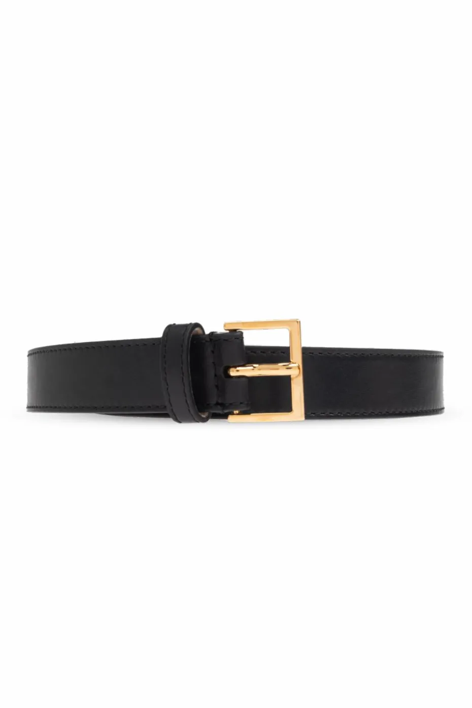 Versace BLACK Leather belt