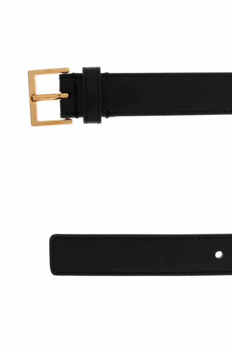 Versace BLACK Leather belt