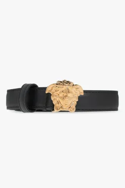 Versace BLACK Leather belt