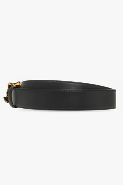 Versace BLACK Leather belt