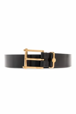 Versace BLACK Leather belt