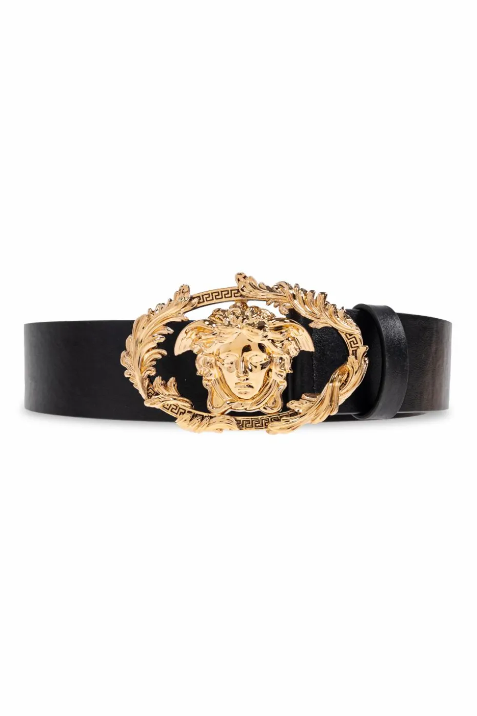 Versace BLACK Leather belt