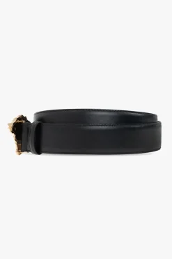 Versace BLACK Leather belt