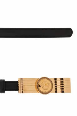 Versace BLACK Leather belt