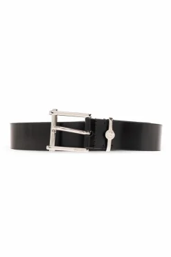 Versace BLACK Leather belt
