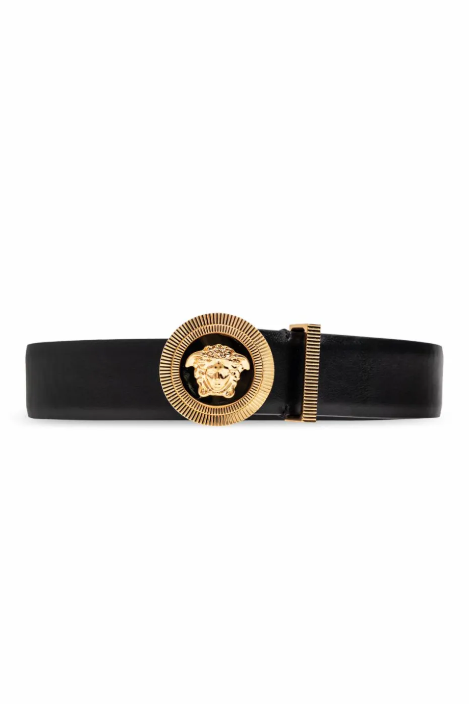 Versace BLACK Leather belt