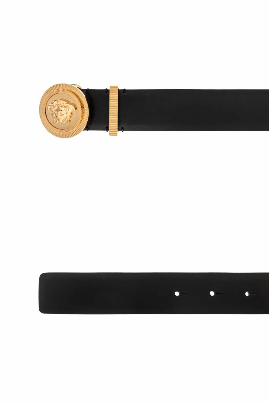 Versace BLACK Leather belt