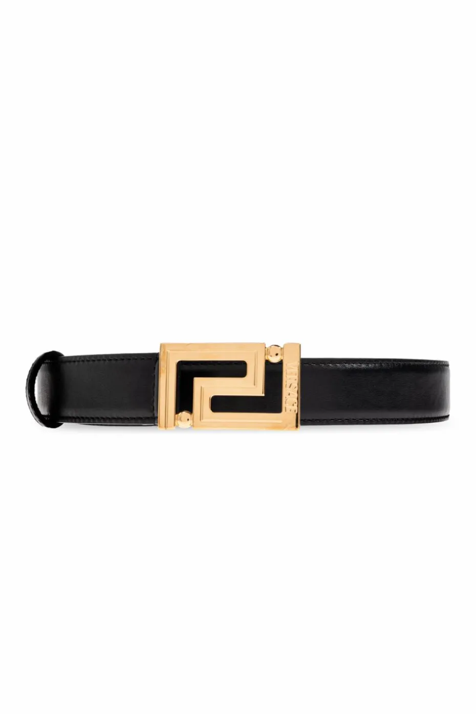 Versace BLACK Leather belt