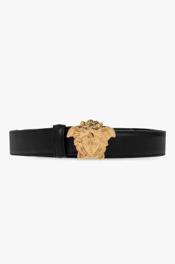 Versace BLACK Leather belt
