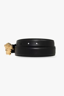 Versace BLACK Leather belt