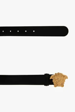 Versace BLACK Leather belt