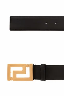Versace BLACK Leather belt