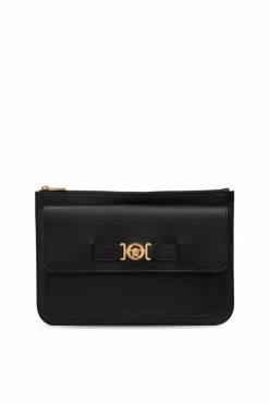 Versace BLACK Leather briefcase