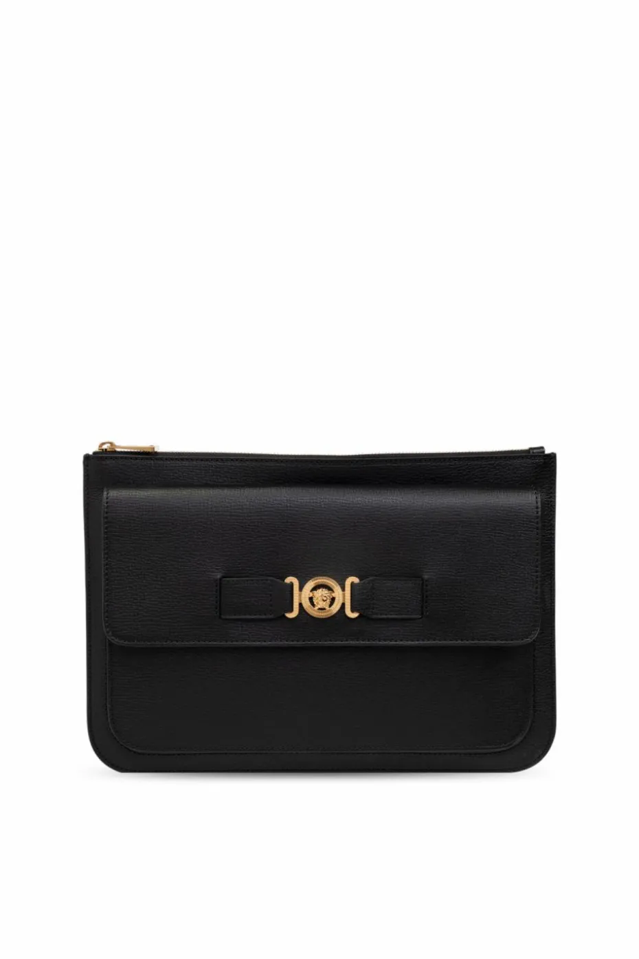 Versace BLACK Leather briefcase
