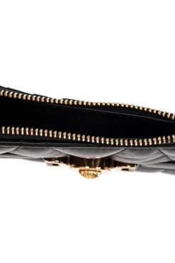 Versace BLACK Leather card holder