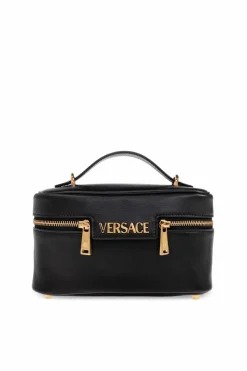 Versace BLACK Leather handbag