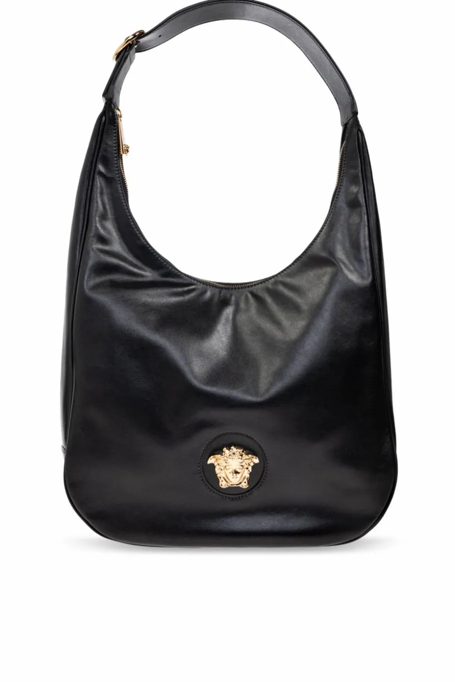 Versace BLACK Leather shoulder bag