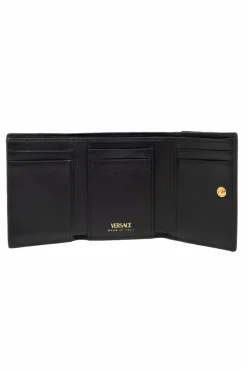 Versace BLACK Leather wallet
