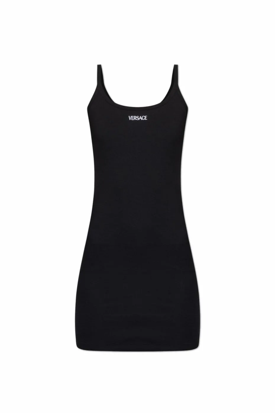 Versace BLACK Lingerie slip dress with straps